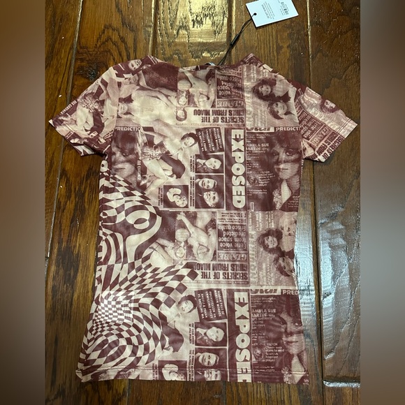 Miaou mini tee in wanted red. New with tags. - Picture 3 of 4